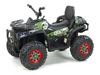 Duży QUAD na akumulator 4x4 + PILOT MP3 ŚWIATŁA pojazd dla dzieci