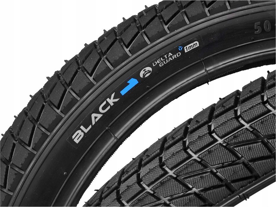 Black1 M-1500 16x2,0 opona 50-305 wkładka antyprzebicie BMX
