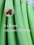 1 Rolo de cabo Livre de Halogeneos 3G 6mm. Novo