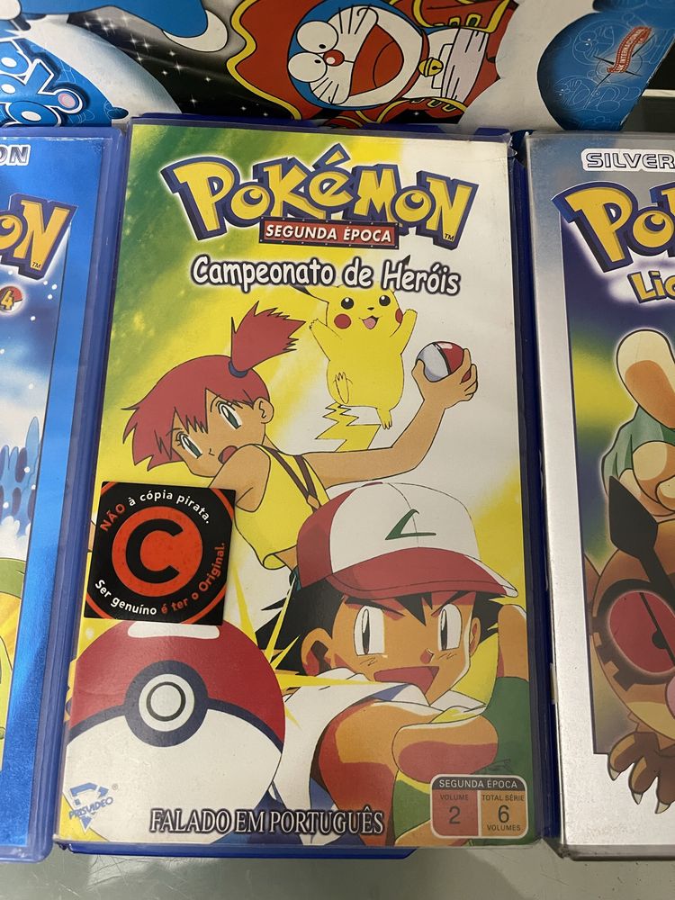 Filmes pokemon vhs originais