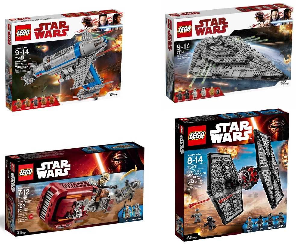 Lego Star Wars, Novos e Selados