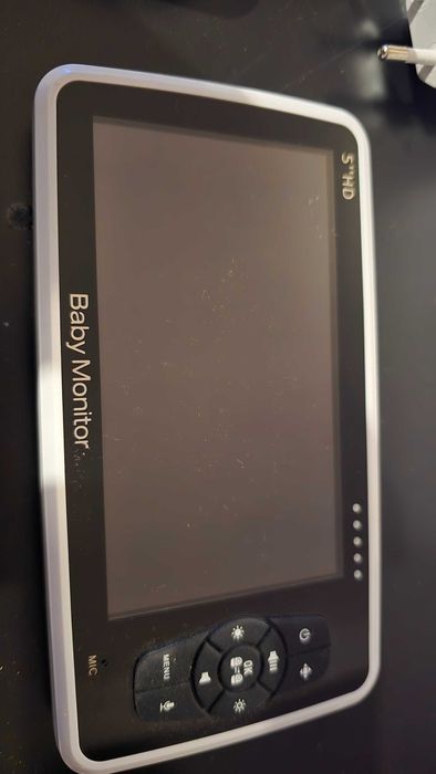 Monitor de bebé com duas câmaras...