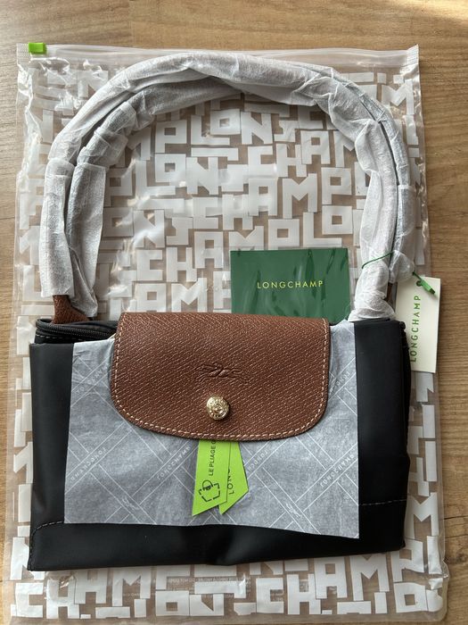 Mala Longchamp cinzenta