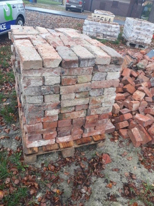 Skup cegły rozbiórkowej luzem lub na paletach, nawet nieczyszczona!!