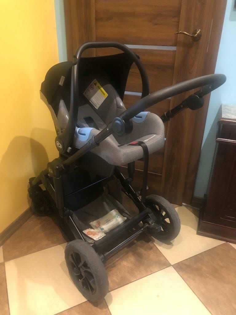 Kinderkraft wózek Prime Lite gray 3in1