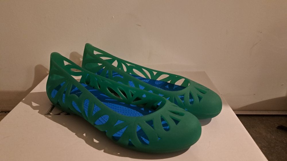 Baleriny CROCS - Adrina III Flat W 14936 Tropical teal/Ocecan