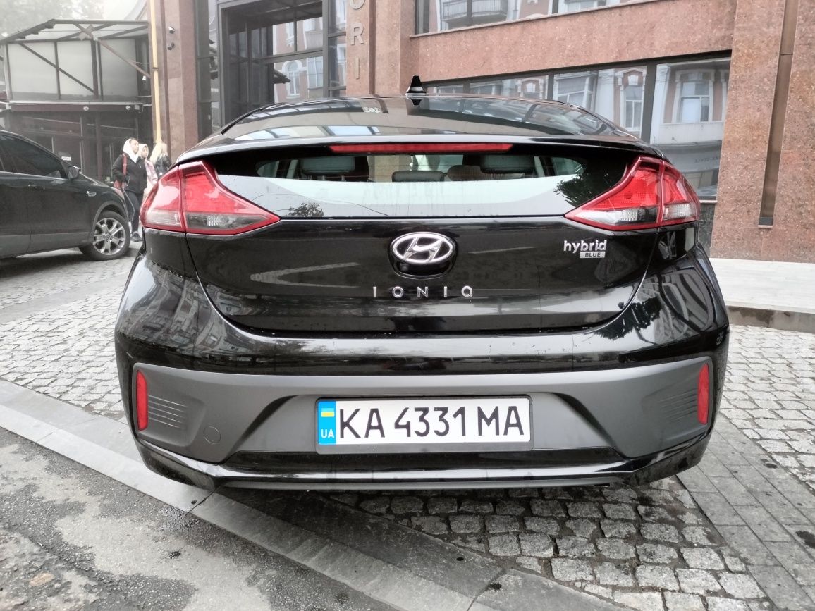 Hyundai IONIQ blue hybrid