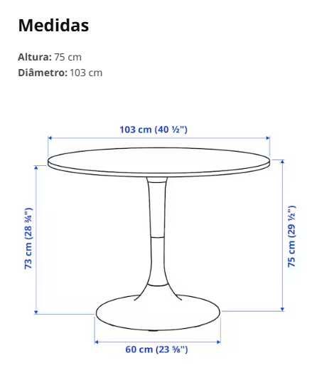 Conjunto Mesa de Jantar com 4 cadeiras de luxo - Imperdível!