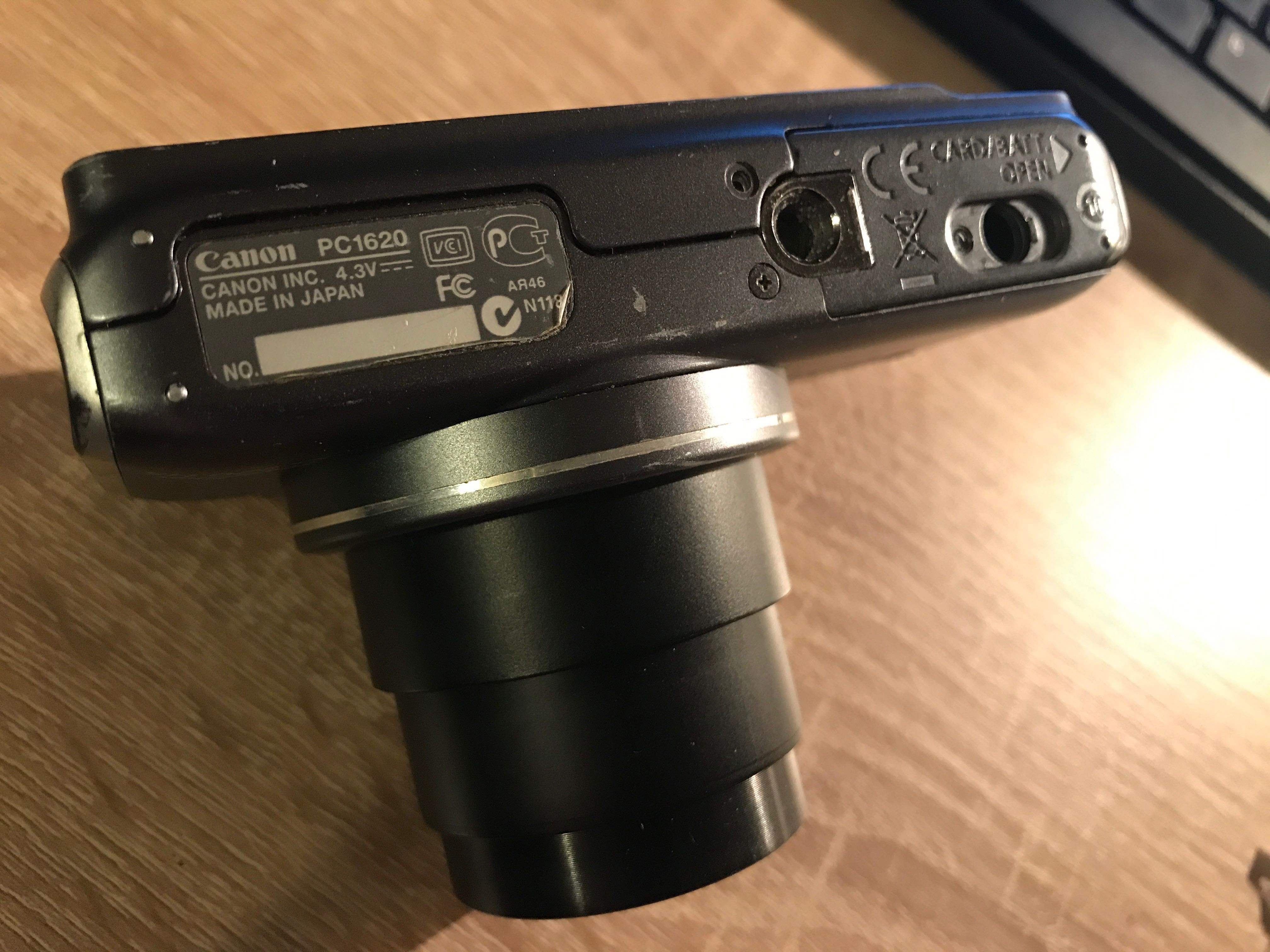 Uszkodzony aparat Canon Powershot SX220 HS