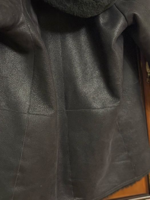 Женская натуральная дубленка.Турция.56р.XXXL.Батал