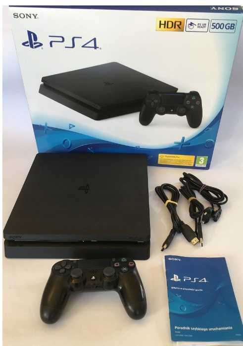 PS4 PlayStation 4 Slim 500 GB SklepRetro GW 08.23 Sklep Wysyłka