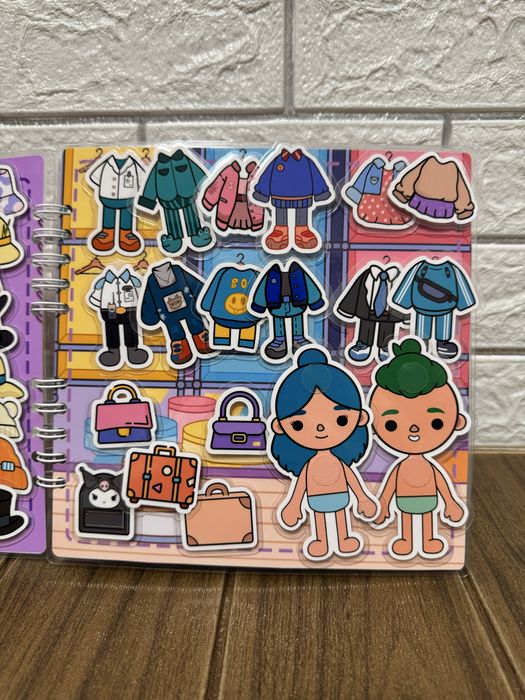 Альбом на липучках «Тока Бока Шопінг»