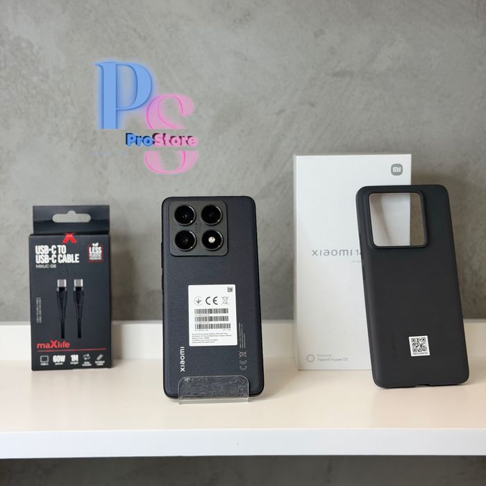 Xiaomi 14T Pro 512GB Titan Black | Stan bdb | Etui | FV/Gwarancja