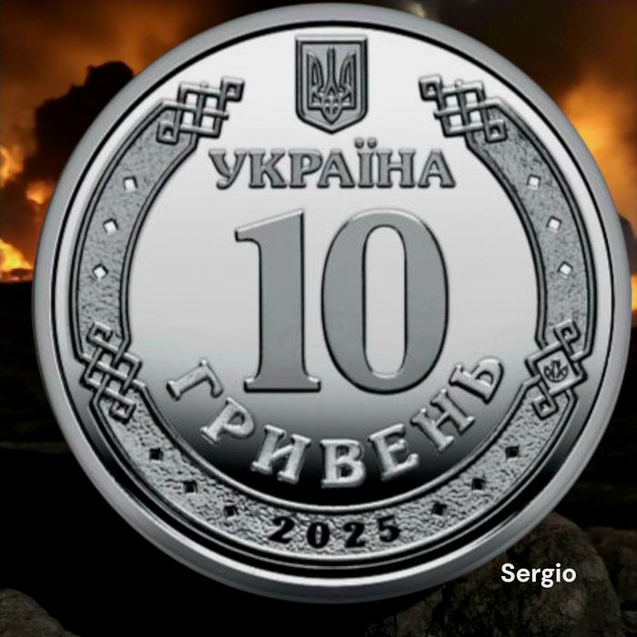 Колекційний набір україна з 13 монет "збройні сили" - 10 гривень 2022-