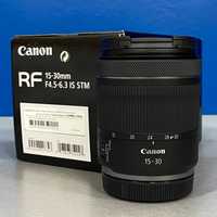 Canon RF 15-30mm f/4.5-6.3 IS STM - NOVA - 3 ANOS DE GARANTIA