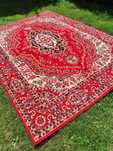 Duży Dywan Weltom 360 x 253 cm. Czerwony z ornamentami
