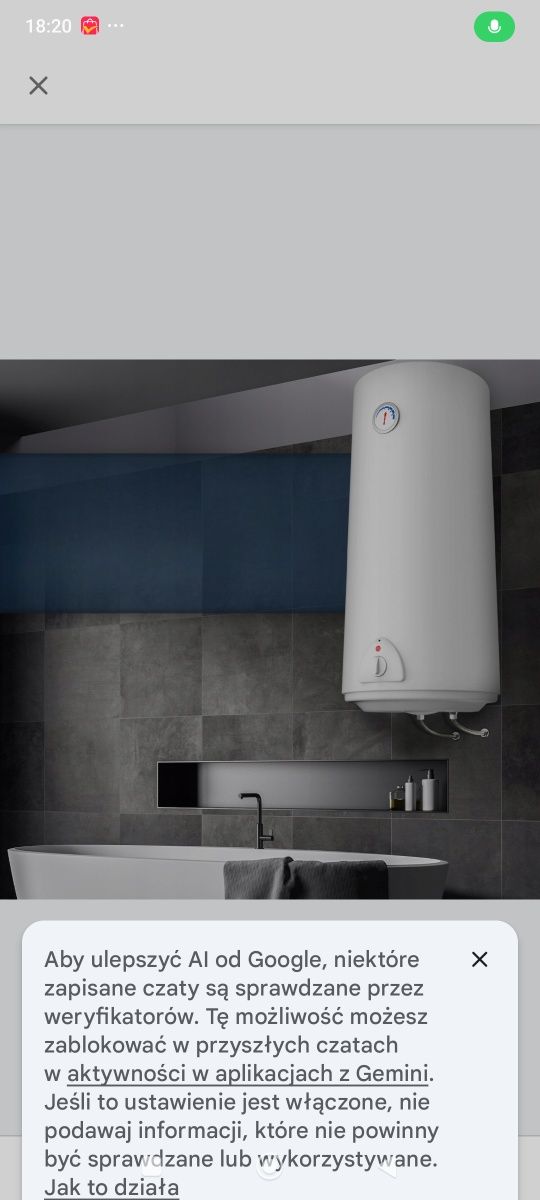Bojler elektryczny 100l nowy
