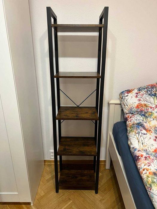 Regał na książki / kwiaty w stylu loft / 5 półek