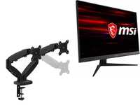 Monitor MSI 27' 144hz 1ms  i  Uchwyt obrotowy Huzaro na dwa monitory