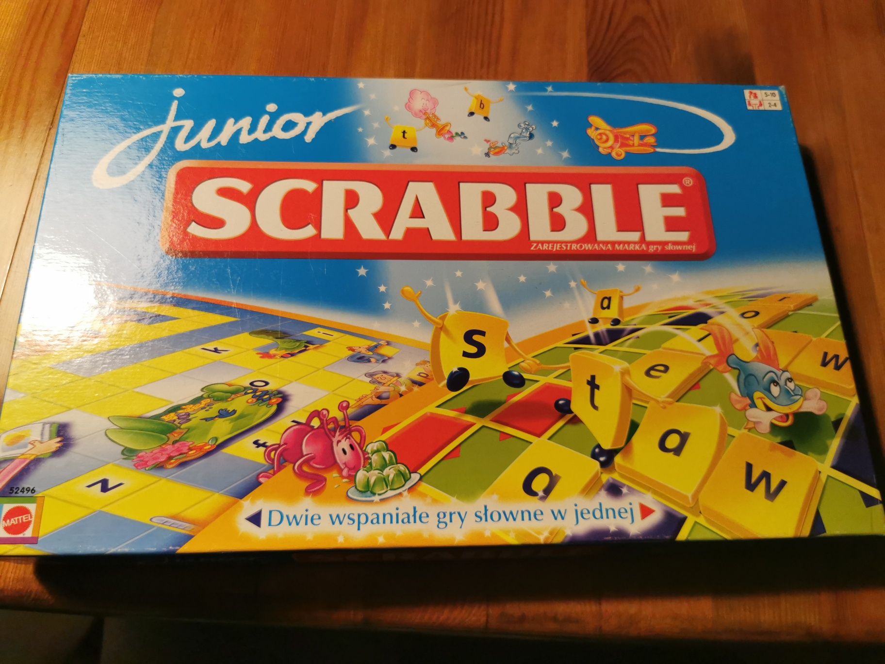 Junior Scrabble. Mattel