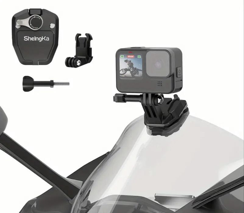 Suporte Câmera Viseira Mota