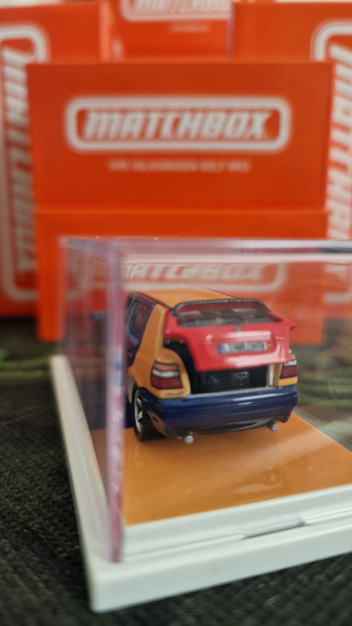 Matchbox lesney RLC VW Golf mk3 Harlequin Mattel