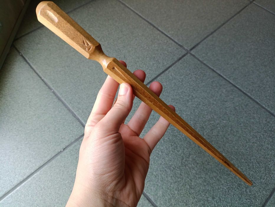 Деревянная указка - ручная работа 31 см