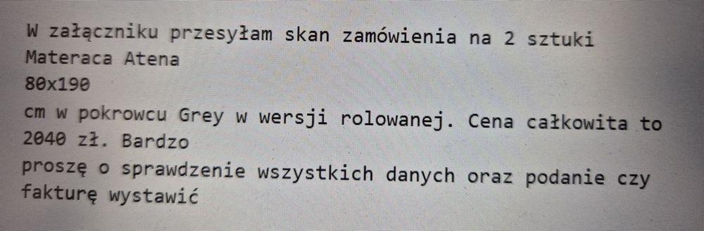 Łóżko Bruno 80x190 z materacami Atena