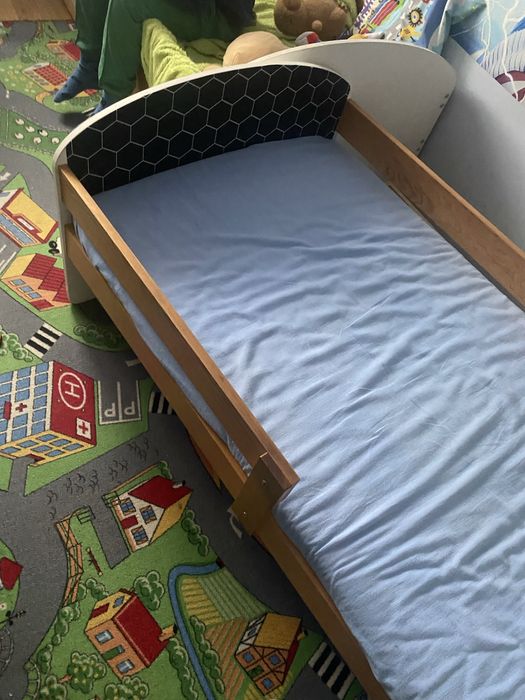 Łóżko dzieciece 80x160 z materacami