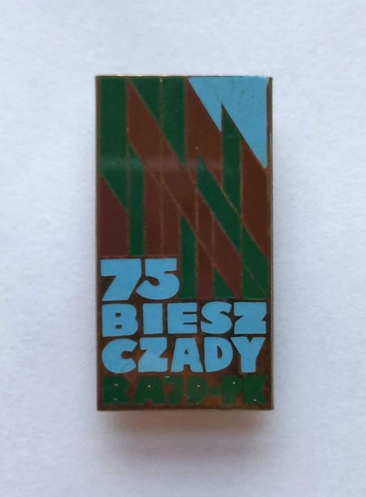 Przypinka 75 Bieszczady Rajd - Pk
