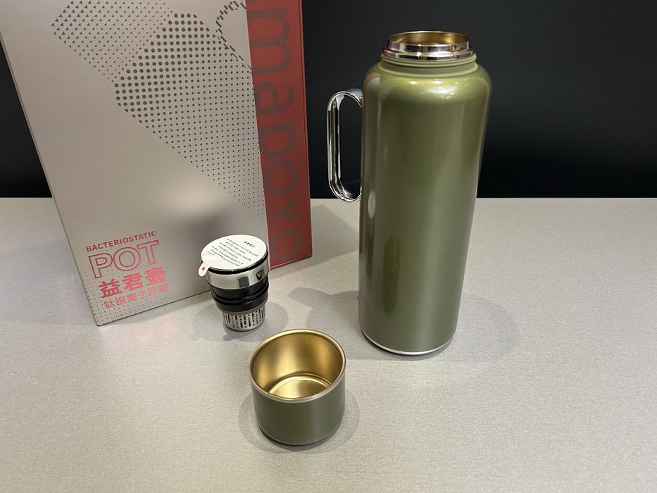 Термос для чаю з індикатором температури на 800 мл Samadoyo MC-11J