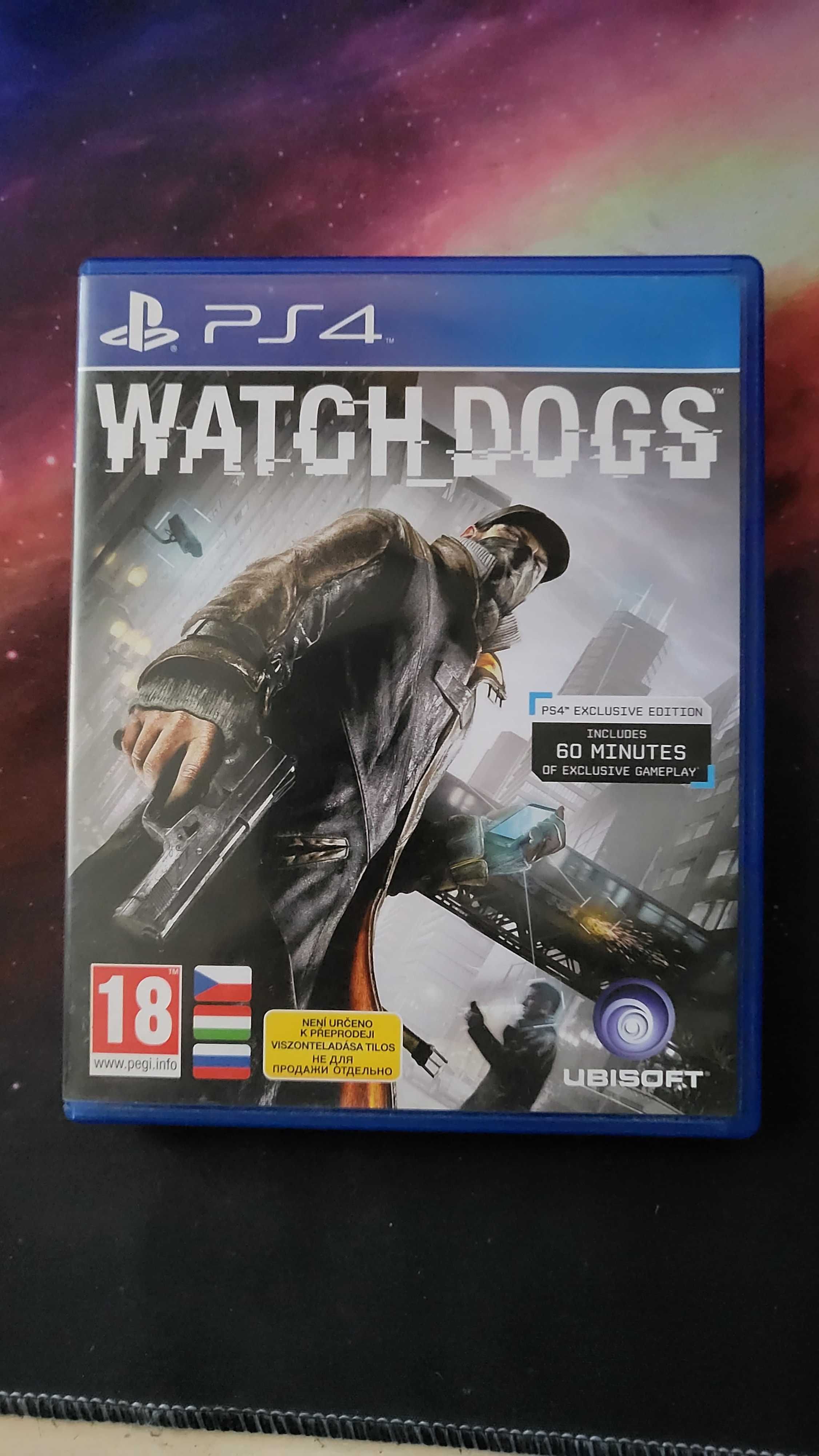 PS4 Watch Dogs I jeden gra na PlayStation 4 część pierwsza jak nowa