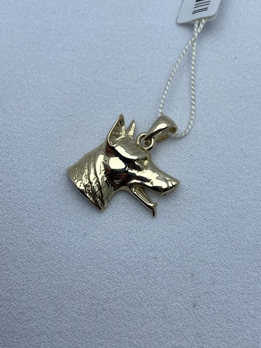 Piękna Złota Zawieszka PIES 4,50g p585