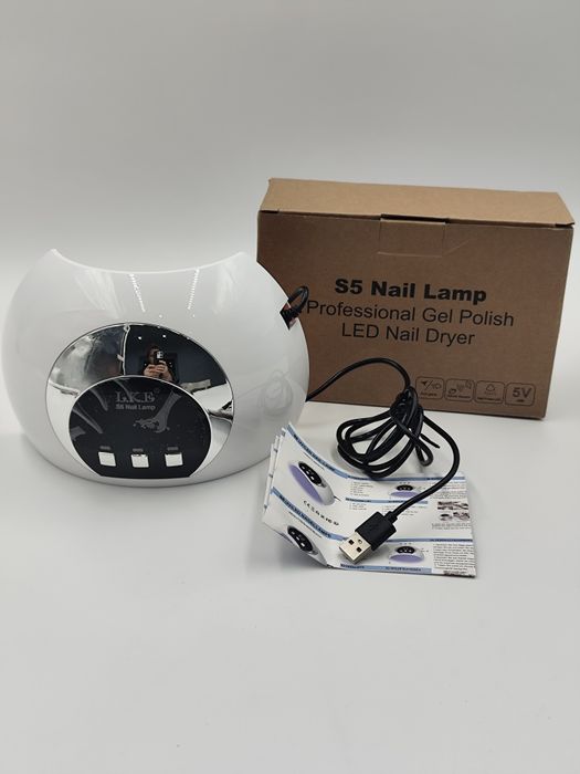 Nowa lampa do paznokci LED S5 L.K.E profesjonalna suszarka USB