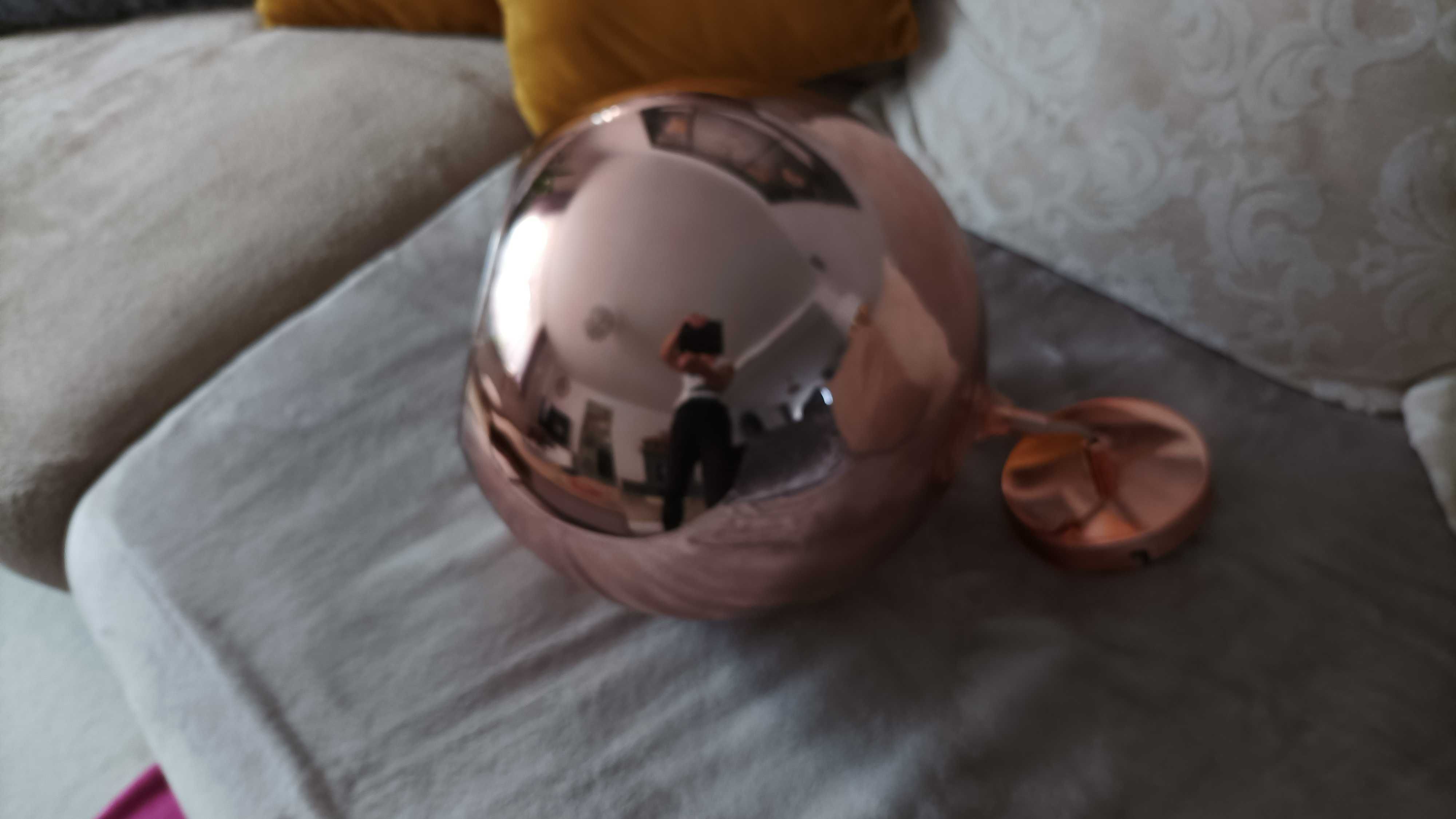 Lampa Duża Szklana Kula