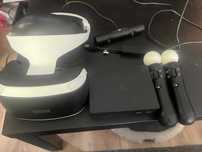 Zestaw Sony Google VR + Kontrolery Move Działa na PS5/4