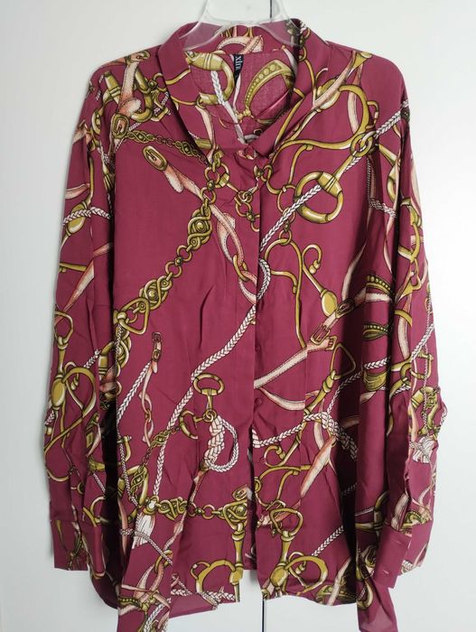 Koszula bluzka ciążowa damska 3XL plus size modna duża KappAhl