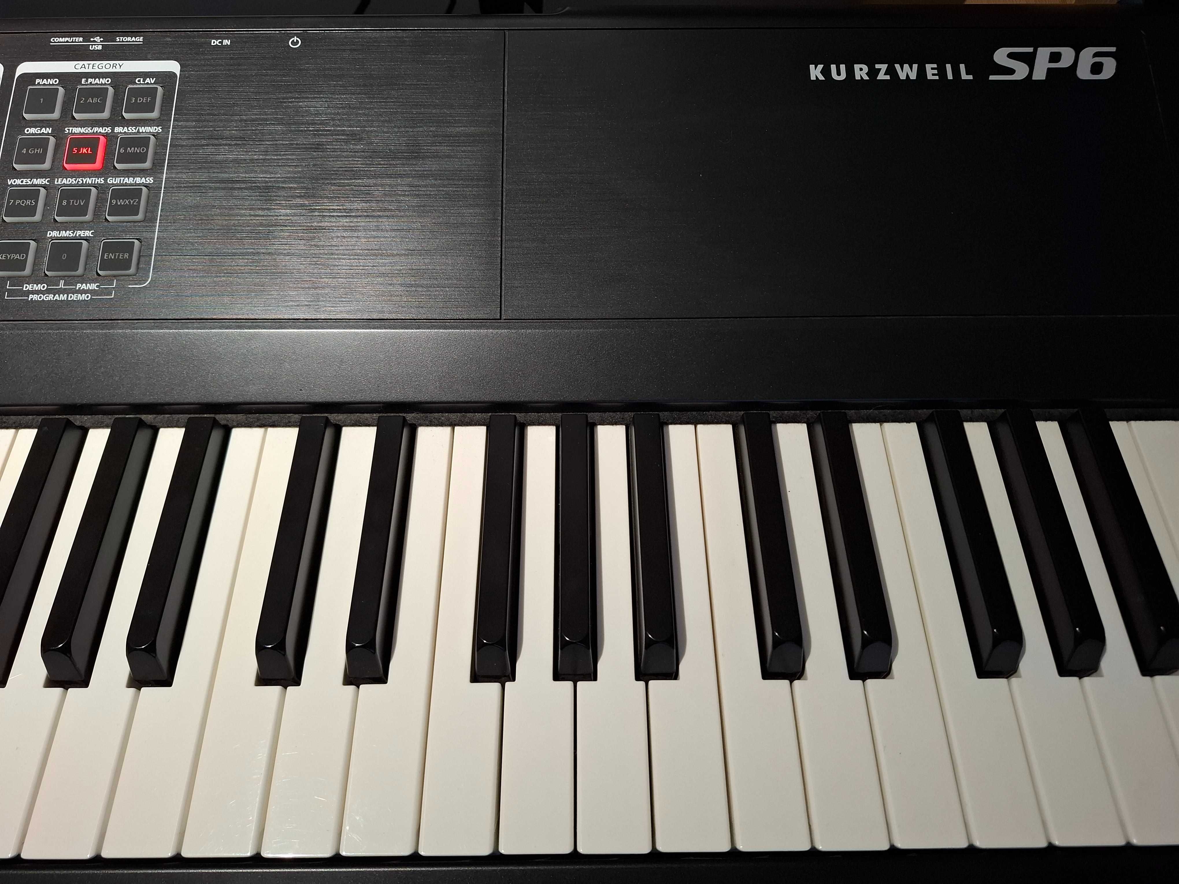 Kurzweil SP-6 (SP6)  jak nowy + barwy gratis