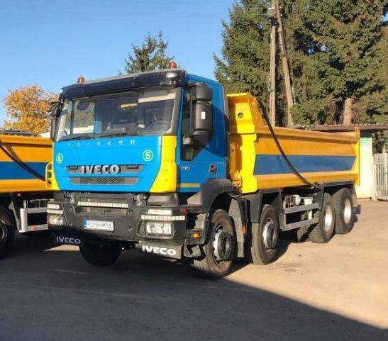 Iveco TRAKKER 410.Wywrotka 8x4