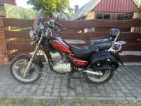 Hyosung Ga/Cruser || 125! Sakwy, szyba!