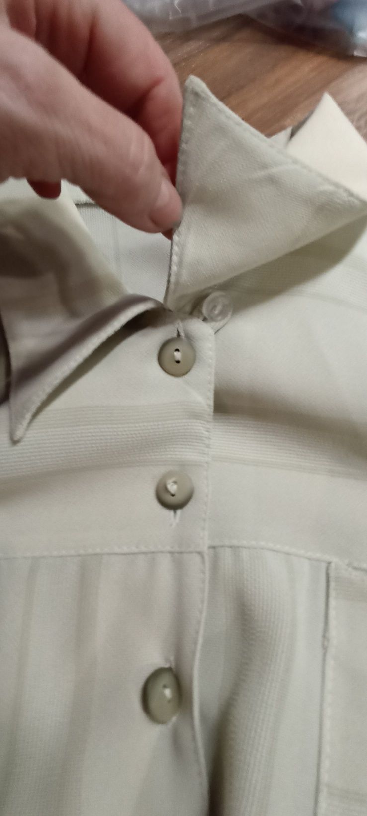 Pistacjowy bluzka koszulowa plus size damska koszula na długi rękaw