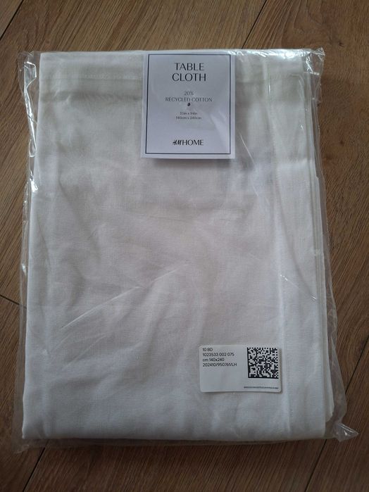 Nowy bawełniany obrus 140x240