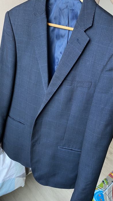 Піджак чоловічий, жакет в клітинку