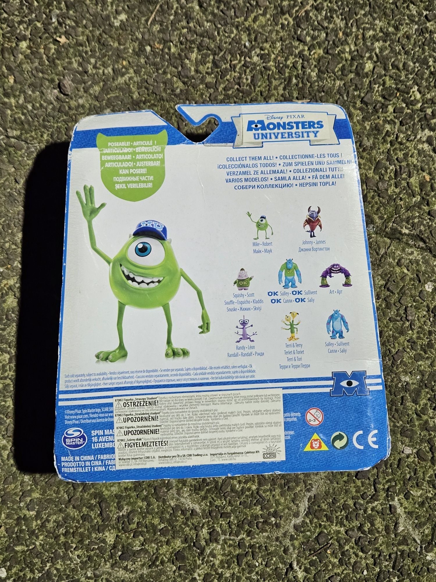 Figurka Mike Wazowski Potworny Uniwersytet Potwory Disney #KupMiChceTo