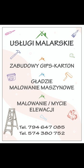 Malowanie wnętrz, Gładzie malowanie natryskowe