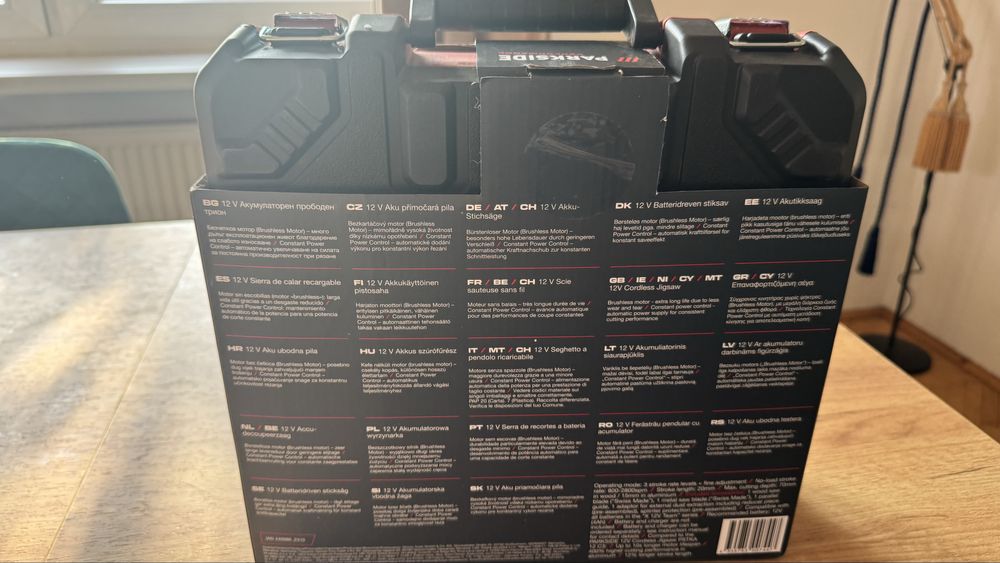 PARKSIDE PERFORMANCE Akumulatorowa wyrzynarka 12V, Nowa