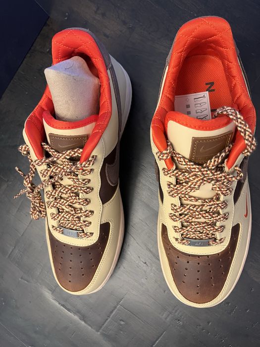 Tenis air force castanhos