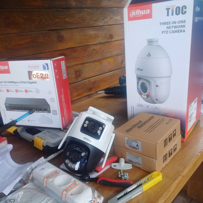 Професійний монтаж камер відеоспостереження по Кременці та районі.