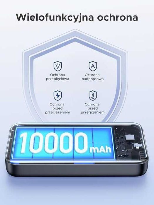 UGREEN Wireless Powerbank 10000mAh Magnetic funkcja szybkie ładowanie