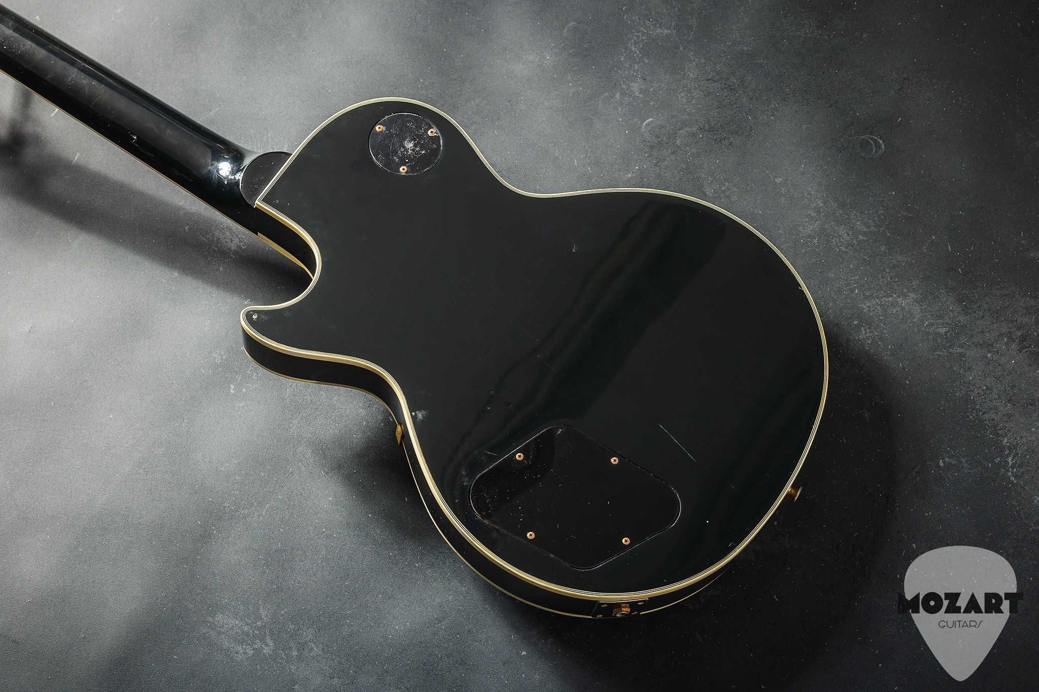 Burny Les Paul Custom Ebony, 1990's